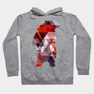 Geometric bear #bear Hoodie